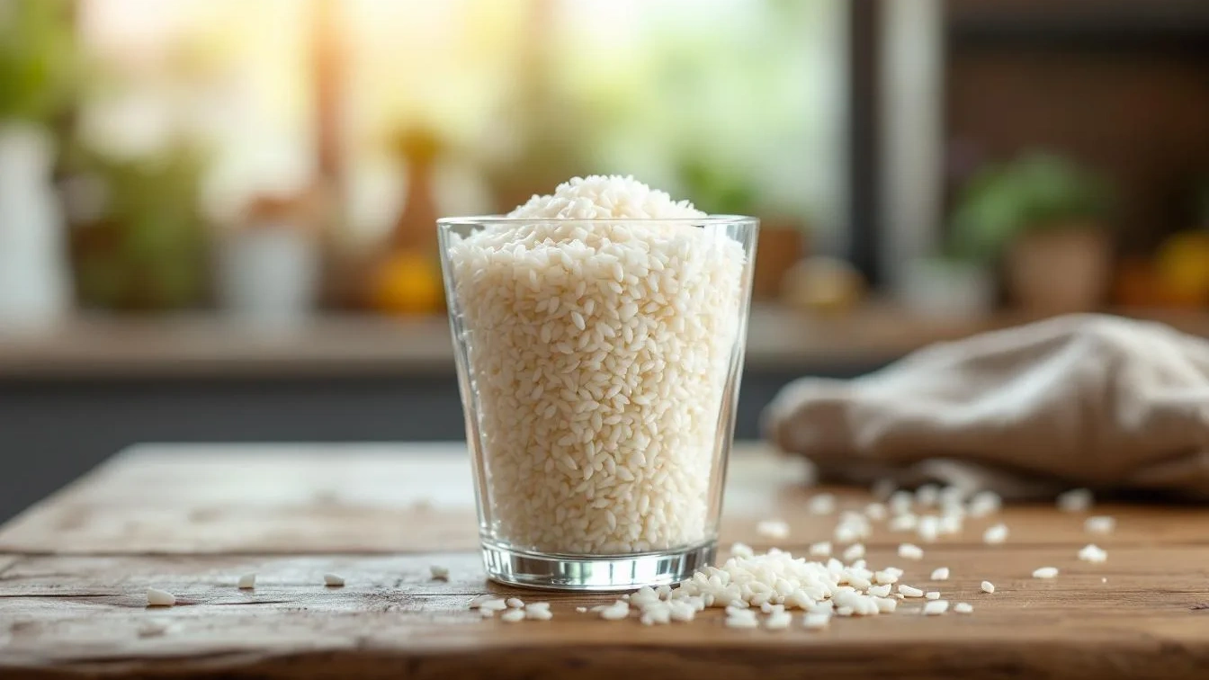 Ein Glas Reis im Schrank: Warum dieses alte Hausmittel Feuchtigkeit und Gerüche sofort bindet