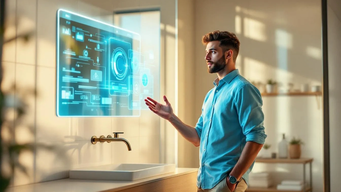 Einde van de badkamerspiegel: De nieuwe technologie die de dagelijkse routine wereldwijd verandert