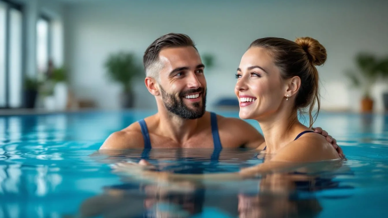 Gelenk-Schonung: Ein Schwimmtrainer verrät, wie Sie Ihr Knie-Workout im Wasser optimieren